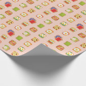 Papier Cadeau Toast de brunch (Coin)