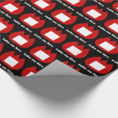 Papier Cadeau 📛 tofu en feu (Coin)