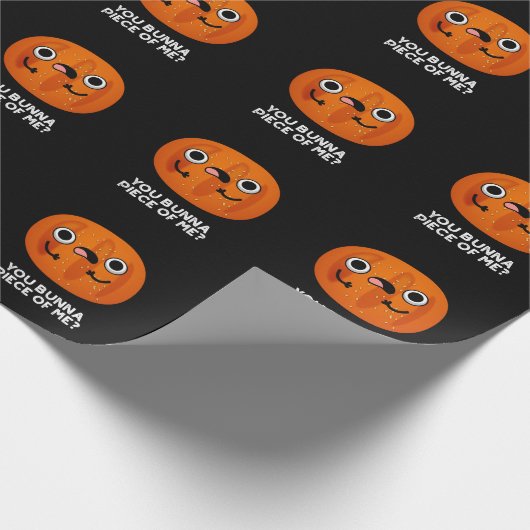 Papier Cadeau Toi Bunna Pièce De Moi Drôle Bun Pun Dark BG (Coin)