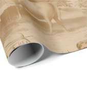 Papier Cadeau Toile (Coin rond)