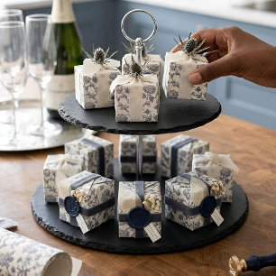 Papier Cadeau Toile Botanique   Hydrangea & Holly de Mer