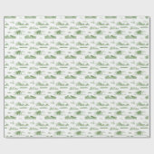 Papier Cadeau Toile d'animal éteint (Plat)