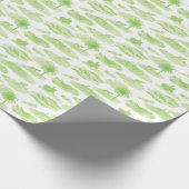 Papier cadeau Toile de Floride (vert citron) (Coin)