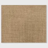 Papier Cadeau Toile de jute (Plat)