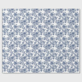 Papier Cadeau Toile Fleur de Saule (Plat)