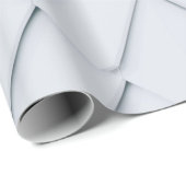 Papier Cadeau Toit blanc (Coin rond)