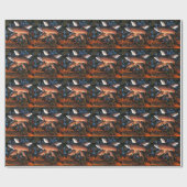 Papier Cadeau Tom Thomson - Trois truites (Plat)