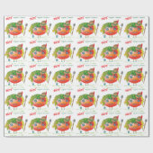Papier Cadeau Tomate biologique chaude (Plat)