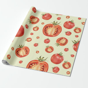 Papier Cadeau Tomates