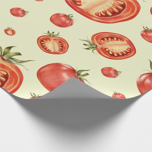 Papier Cadeau Tomates (Coin)