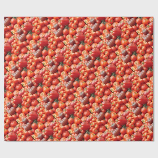 Papier Cadeau Tomates (Plat)