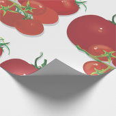 Papier Cadeau Tomates rouges mûres