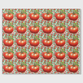 Papier Cadeau Tomato Veggie anniversaire (Plat)