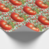 Papier Cadeau Tomato Veggie anniversaire (Coin)