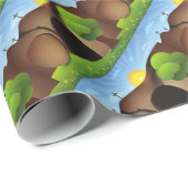 Papier Cadeau tombeau christ (Coin rond)