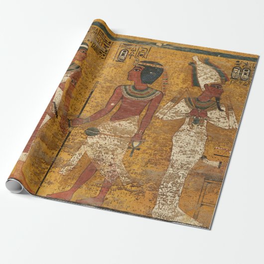 Papier Cadeau Tombeau de Toutankhamon, Mur du Nord (Déroulé)