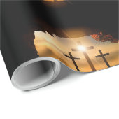 Papier Cadeau Tombeau vide (Coin rond)