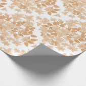 Papier Cadeau Tomber dans les feuilles d'automne Envelopper le p (Coin)