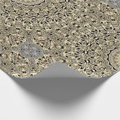 Papier Cadeau Tone de la Terre Mandala Motifs géométriques compl (Coin)