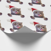 Papier Cadeau Tongue de Cat Christmas (Coin)