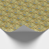 Papier Cadeau Tonkinson : Bluebird gift wrap (Coin)