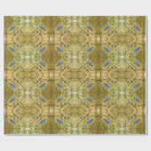 Papier Cadeau Tonkinson - Bluebird ii gold gift wrap Cadeaupapi (Plat)