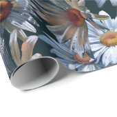 Papier Cadeau Tonkinson Daisies galore gift wrap (Coin rond)