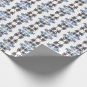 Papier Cadeau Tonkinson - Daisy bouquet gift wrap (Coin)