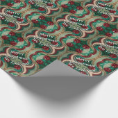 Papier Cadeau Tons bijoux de Noël (Coin)