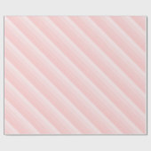 Papier Cadeau Tons couleur rose tendance Modèle rayures (Plat)