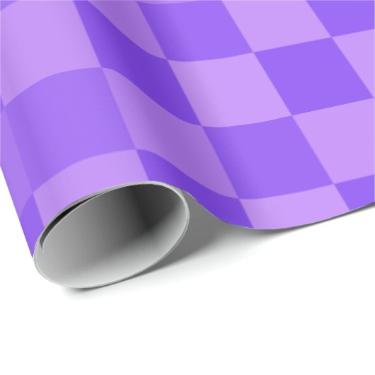 Papier Cadeau Tons de pourpre (Coin rond)