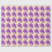 Papier Cadeau Tons Lilac (Plat)