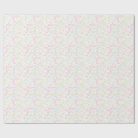 Papier Cadeau Tooltime (Plat)