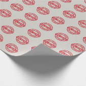 Papier Cadeau Top Sceau Secret - Ne pas regarder (Coin)