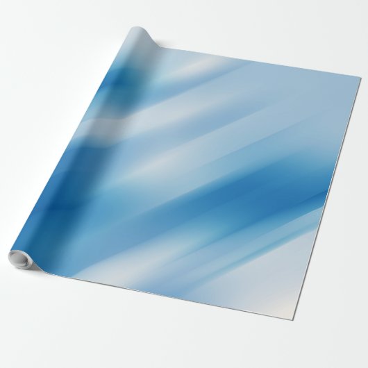 Papier Cadeau Topaz bleu (Déroulé)