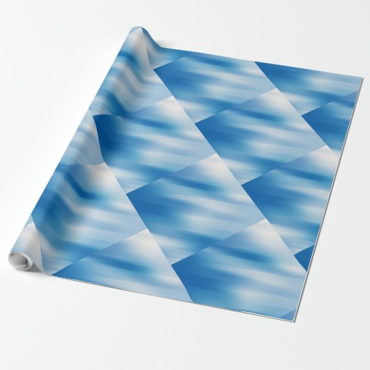 Papier Cadeau Topaze bleue (Déroulé)