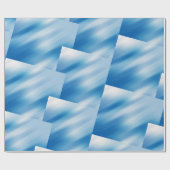 Papier Cadeau Topaze bleue (Plat)