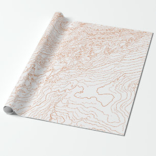 Papier Cadeau Topographie