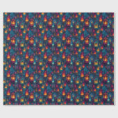 Papier Cadeau Torches et Lanternes Vacillantes D&D Illumination (Plat)