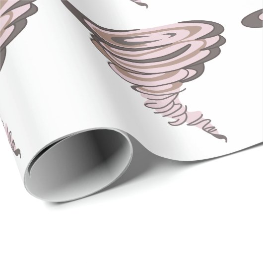 Papier Cadeau Tornade (Coin rond)