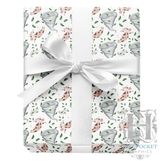 Papier Cadeau Tornado Wrapping Paper