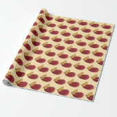 Papier Cadeau Tortilla Chips et tomate Salsa Snack Aliments Foin (Déroulé)
