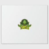 Papier Cadeau tortue (Plat)