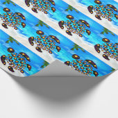 Papier Cadeau Tortue (Coin)