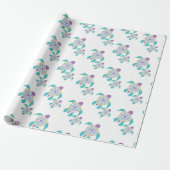 Papier Cadeau Tortue (Déroulé)
