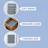 Papier Cadeau Tortue côtière Motif : Art Décoratif Océan