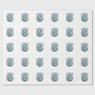 Papier Cadeau Tortue de mer mignonne Je suis un anniversaire de 