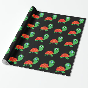Papier Cadeau Tortue impressionnante