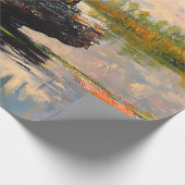 Papier Cadeau Tortue mignonne sur le rond Everglades Découpage (Coin)