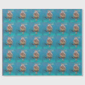 Papier Cadeau Tortue Shell d'Hawaï (Plat)